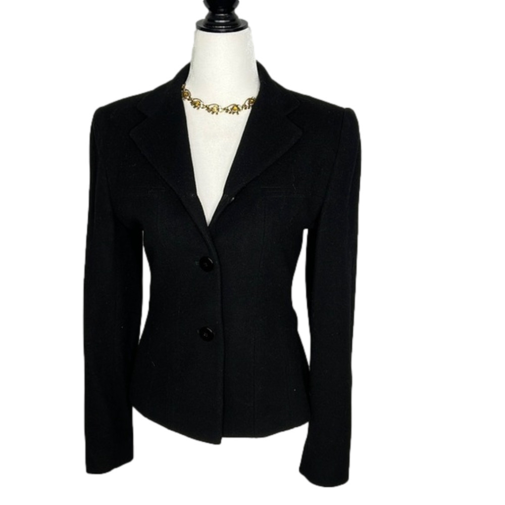 CHARLES  Gray London For Savvy Melton Cloth Fitted Coat